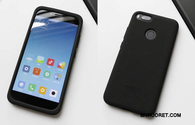 Kuori Mi 5x Silikoni Punainen Murtumaton, Kotelo Mi 5x Pehmeä Neste Pieni Liukumaton