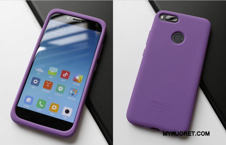 Kuori Mi 5x Silikoni Punainen Murtumaton, Kotelo Mi 5x Pehmeä Neste Pieni Liukumaton