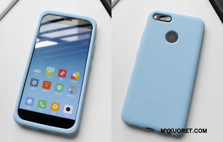 Kuori Mi 5x Silikoni Punainen Murtumaton, Kotelo Mi 5x Pehmeä Neste Pieni Liukumaton