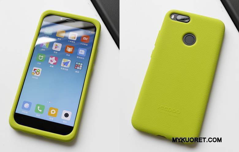 Kuori Mi 5x Silikoni Punainen Murtumaton, Kotelo Mi 5x Pehmeä Neste Pieni Liukumaton