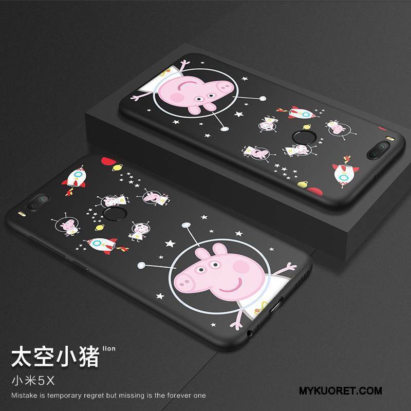 Kuori Mi 5x Silikoni Ripustettavat Koristeet Trendi, Kotelo Mi 5x Pehmeä Neste Pesty Suede Persoonallisuus