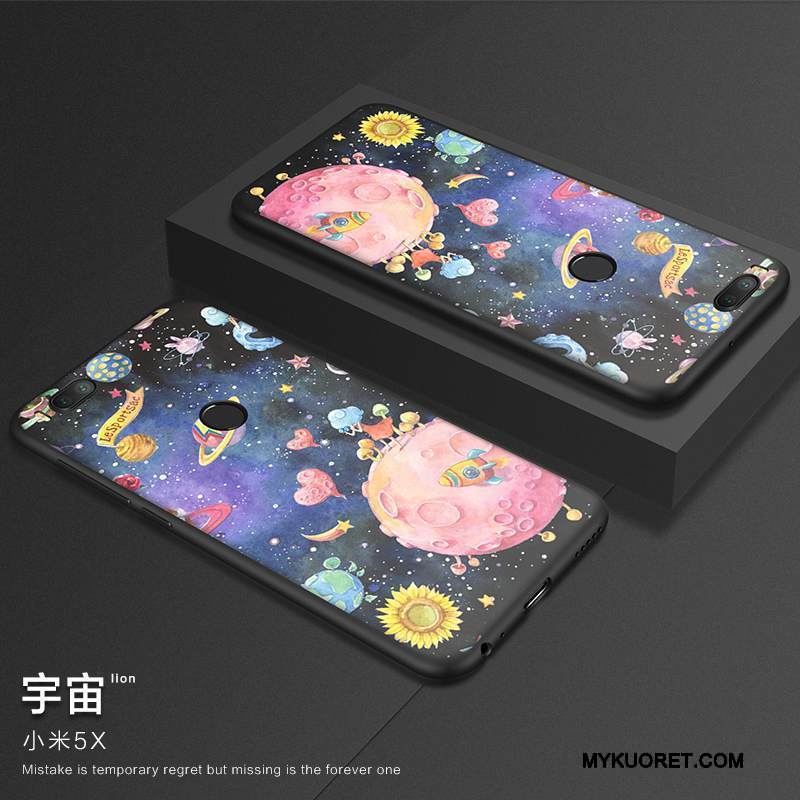 Kuori Mi 5x Silikoni Ripustettavat Koristeet Trendi, Kotelo Mi 5x Pehmeä Neste Pesty Suede Persoonallisuus