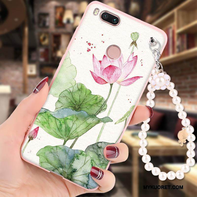 Kuori Mi 5x Suojaus Jauhe Murtumaton, Kotelo Mi 5x Pehmeä Neste Ripustettavat Koristeet Pieni