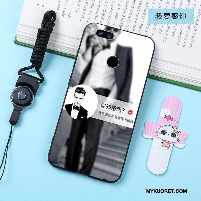 Kuori Mi 5x Suojaus Jauhe Pieni, Kotelo Mi 5x Silikoni Pesty Suede Puhelimen Kuoret