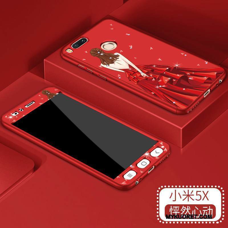 Kuori Mi 5x Suojaus Murtumaton Puhelimen Kuoret, Kotelo Mi 5x Laukut Musta Kova