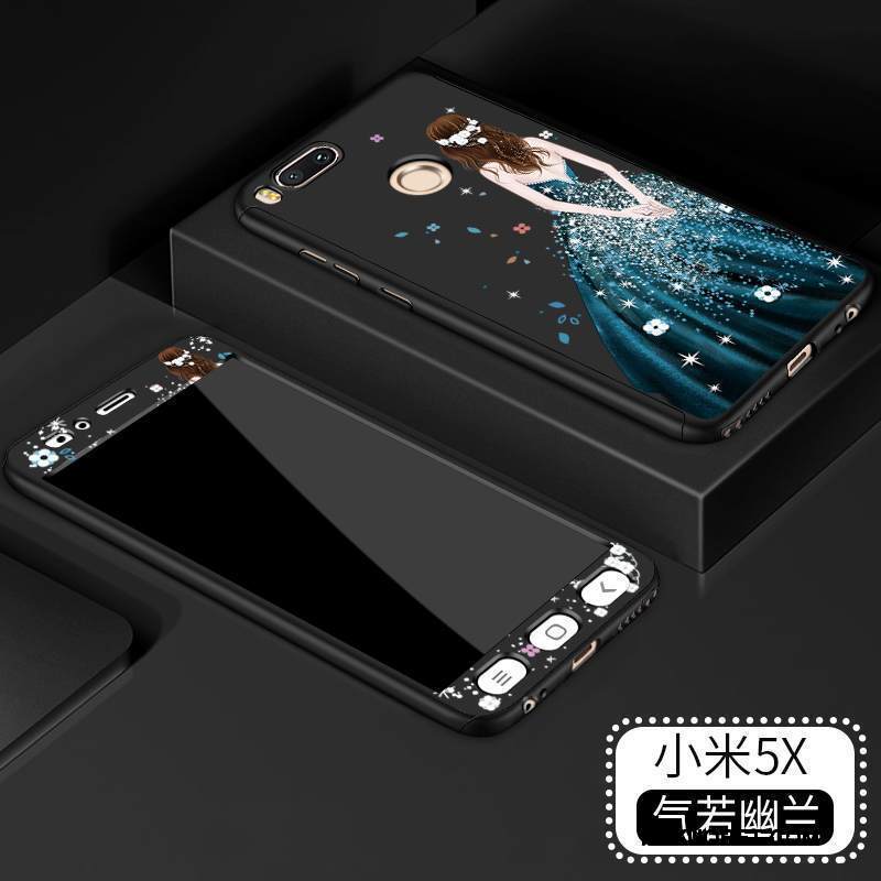 Kuori Mi 5x Suojaus Murtumaton Puhelimen Kuoret, Kotelo Mi 5x Laukut Musta Kova