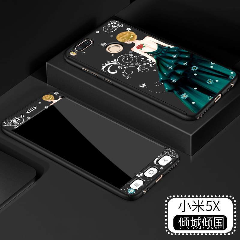 Kuori Mi 5x Suojaus Murtumaton Puhelimen Kuoret, Kotelo Mi 5x Laukut Musta Kova