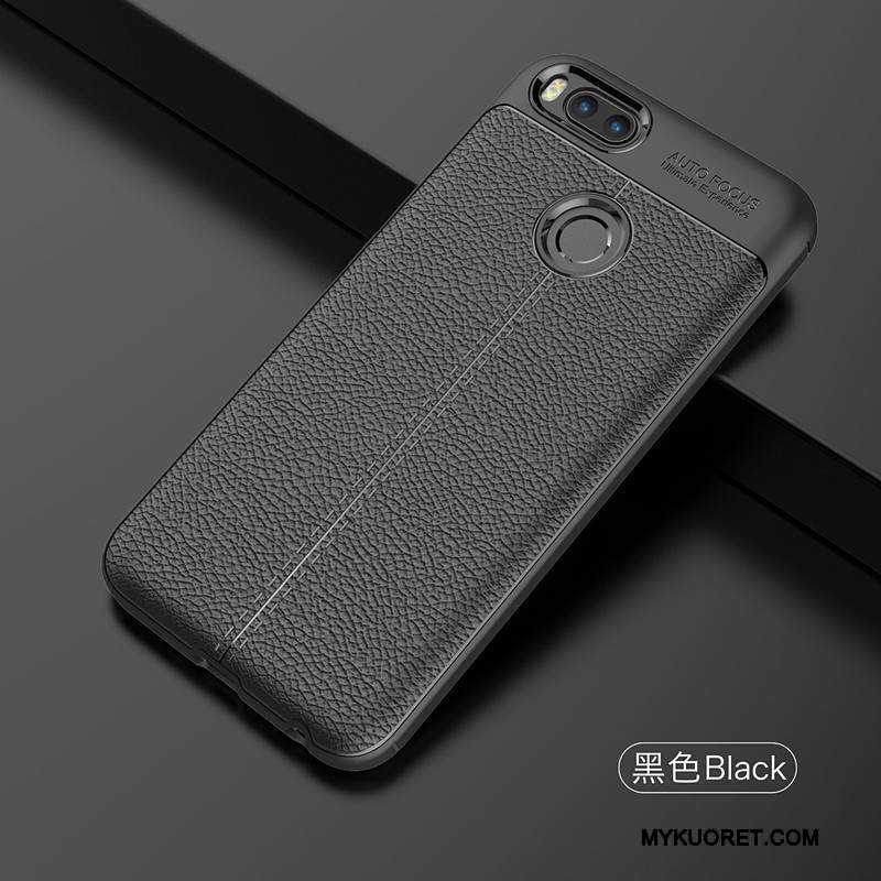 Kuori Mi 5x Suojaus Murtumaton Puhelimen Kuoret, Kotelo Mi 5x Laukut Persoonallisuus Musta