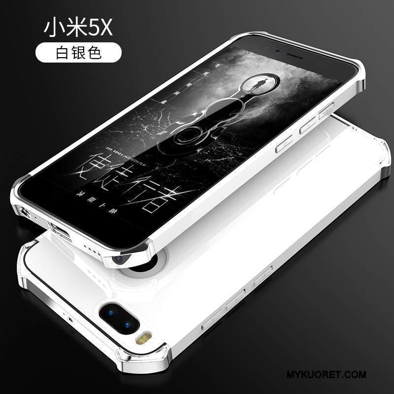 Kuori Mi 5x Suojaus Pieni Puhelimen Kuoret, Kotelo Mi 5x Kulta Pesty Suede