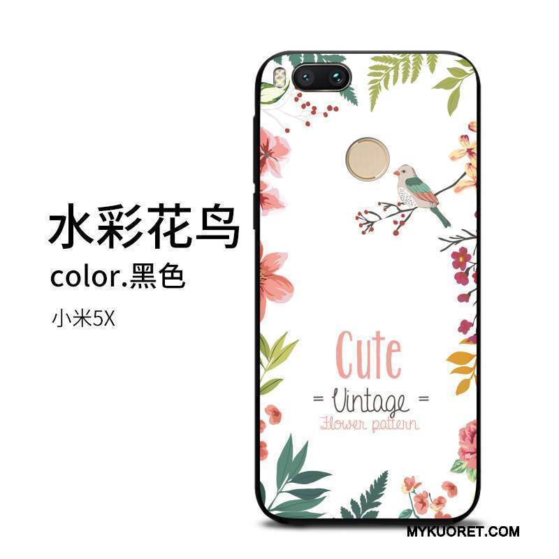 Kuori Mi 5x Suojaus Pieni Puhelimen Kuoret, Kotelo Mi 5x Silikoni Trendi Persoonallisuus