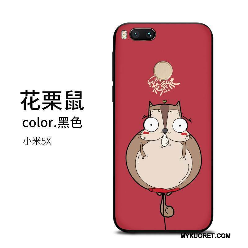 Kuori Mi 5x Suojaus Pieni Puhelimen Kuoret, Kotelo Mi 5x Silikoni Trendi Persoonallisuus
