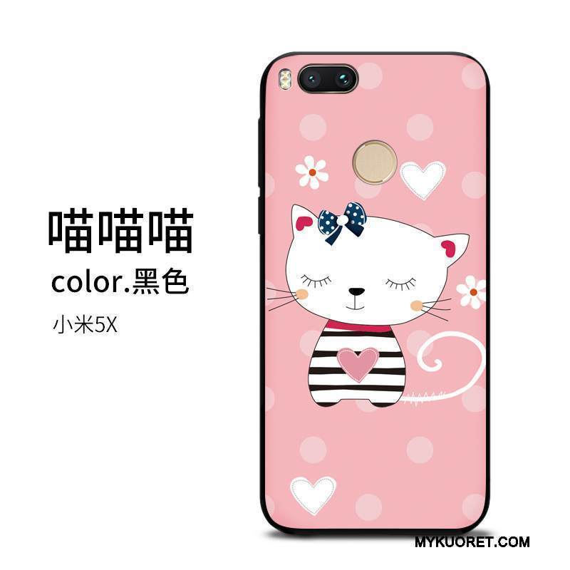 Kuori Mi 5x Suojaus Pieni Puhelimen Kuoret, Kotelo Mi 5x Silikoni Trendi Persoonallisuus