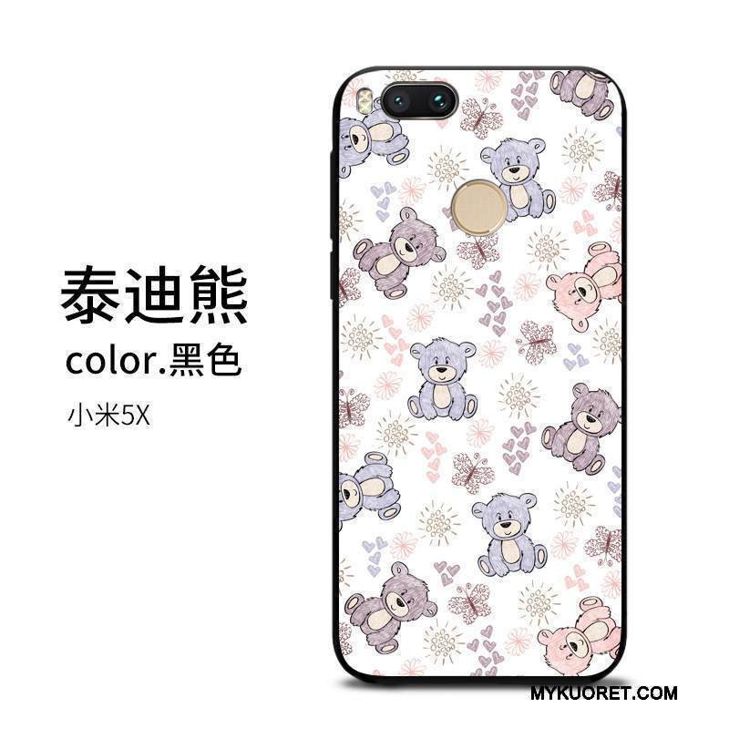 Kuori Mi 5x Suojaus Pieni Puhelimen Kuoret, Kotelo Mi 5x Silikoni Trendi Persoonallisuus