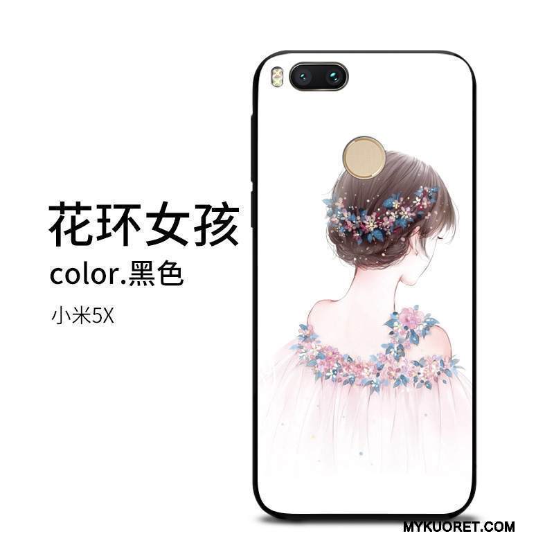 Kuori Mi 5x Suojaus Pieni Puhelimen Kuoret, Kotelo Mi 5x Silikoni Trendi Persoonallisuus