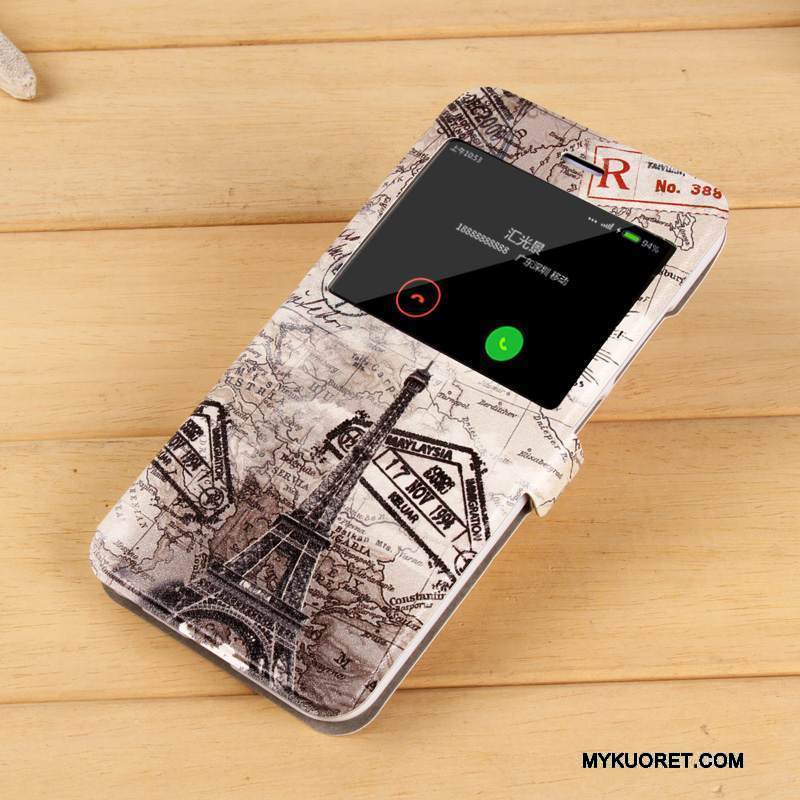 Kuori Mi 5x Suojaus Violetti Trendi, Kotelo Mi 5x Nahka Murtumaton Pieni