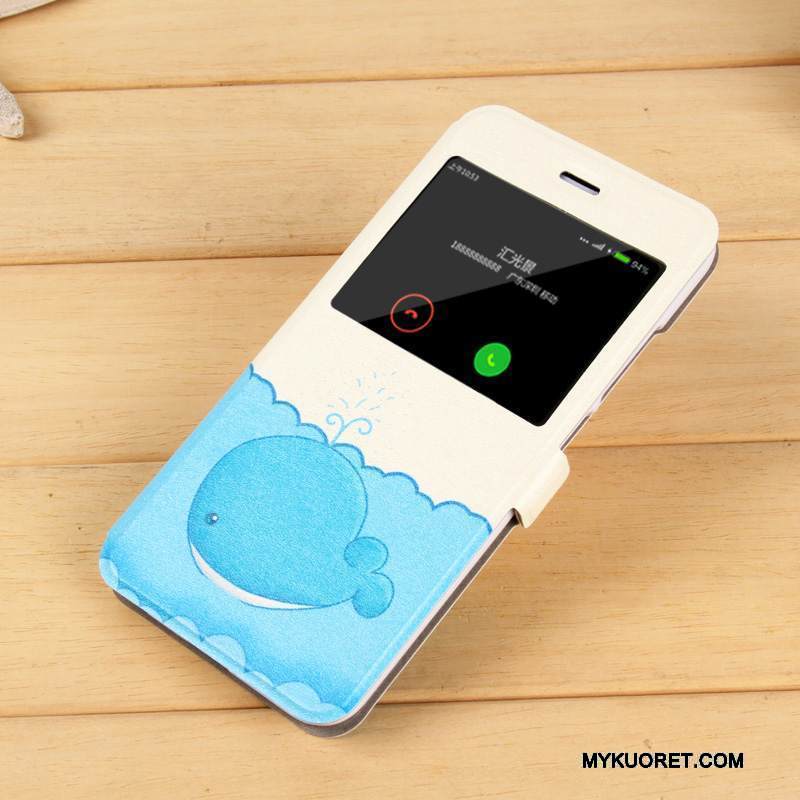 Kuori Mi 5x Suojaus Violetti Trendi, Kotelo Mi 5x Nahka Murtumaton Pieni