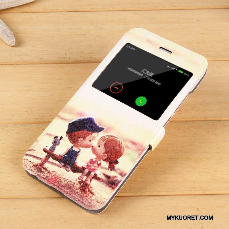 Kuori Mi 5x Suojaus Violetti Trendi, Kotelo Mi 5x Nahka Murtumaton Pieni