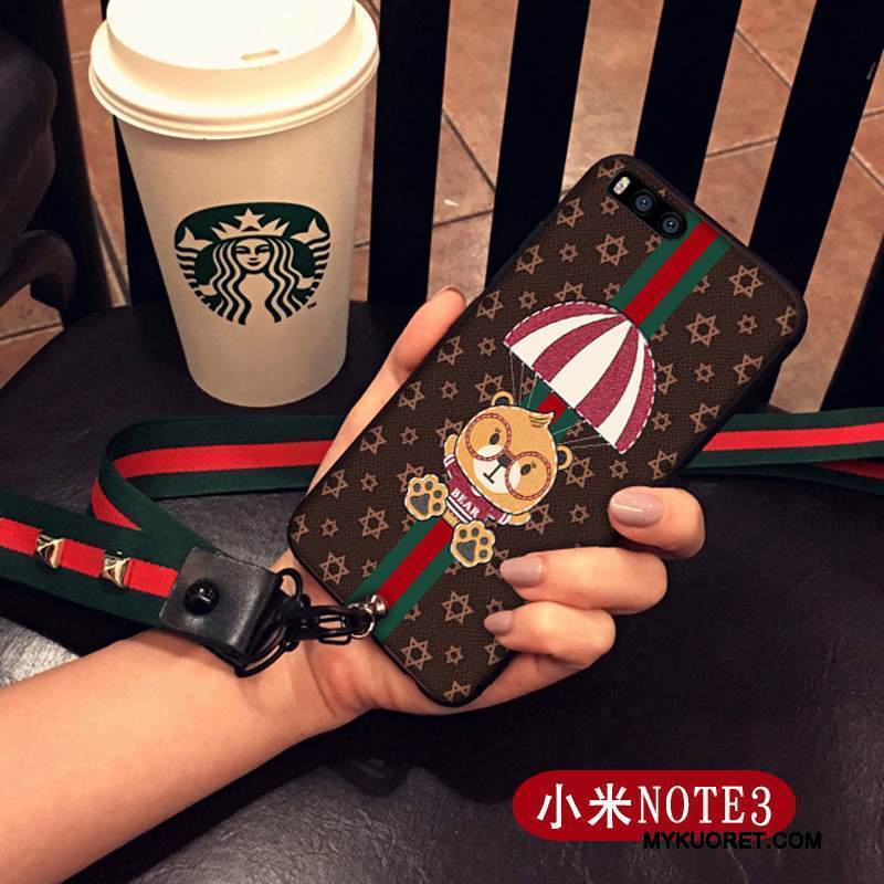 Kuori Mi 6 Laukut Bear Pieni, Kotelo Mi 6 Luova Ripustettava Kaula Ripustettavat Koristeet