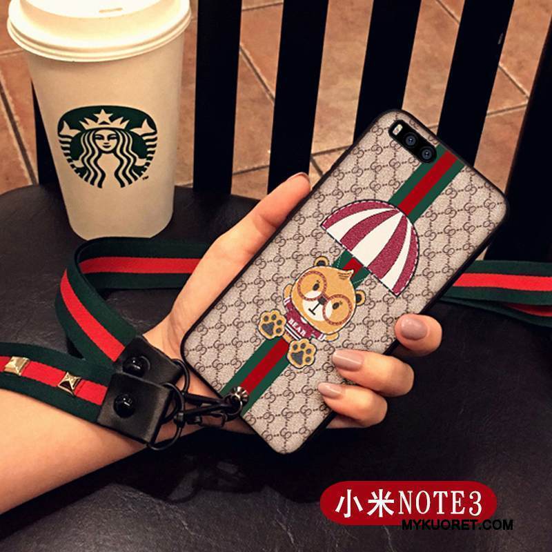 Kuori Mi 6 Laukut Bear Pieni, Kotelo Mi 6 Luova Ripustettava Kaula Ripustettavat Koristeet