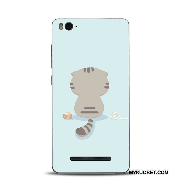 Kuori Mi 6 Laukut Harmaa Puhelimen Kuoret, Kotelo Mi 6 Silikoni Kissa Sininen