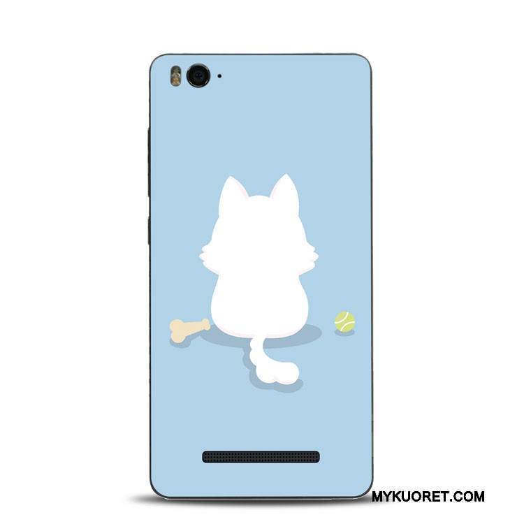 Kuori Mi 6 Laukut Harmaa Puhelimen Kuoret, Kotelo Mi 6 Silikoni Kissa Sininen