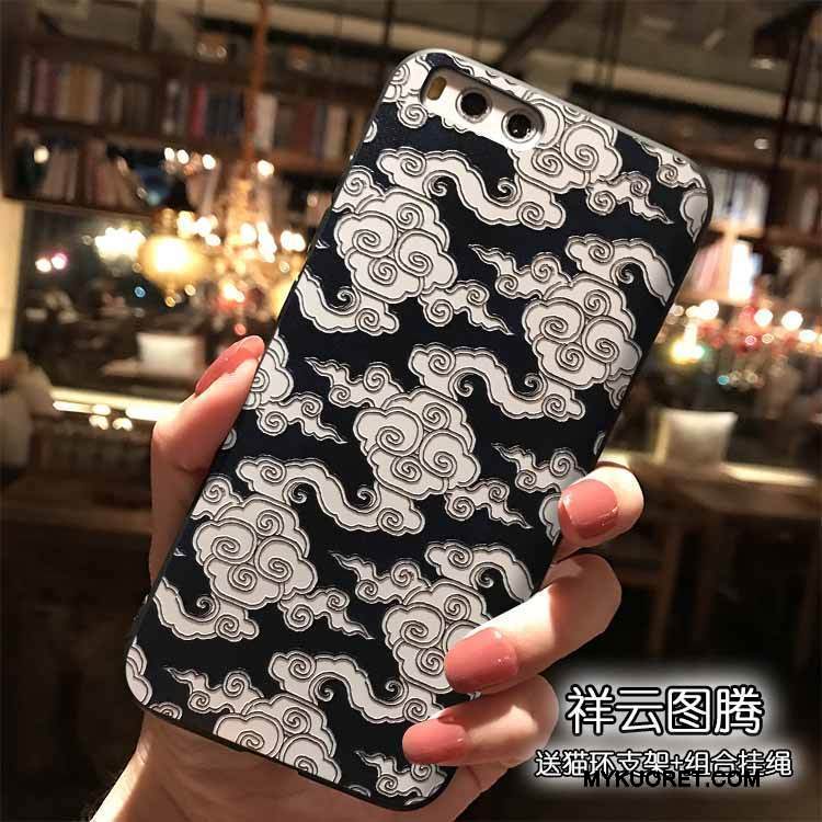 Kuori Mi 6 Laukut Kiinalainen Tyyli Keltainen, Kotelo Mi 6 Silikoni Pieni Puhelimen Kuoret