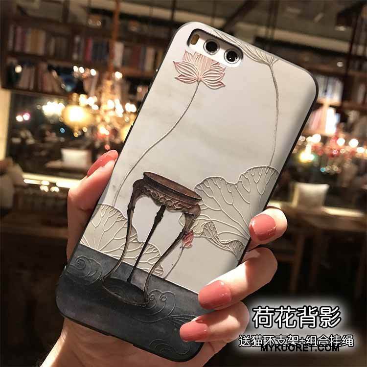 Kuori Mi 6 Laukut Kiinalainen Tyyli Keltainen, Kotelo Mi 6 Silikoni Pieni Puhelimen Kuoret