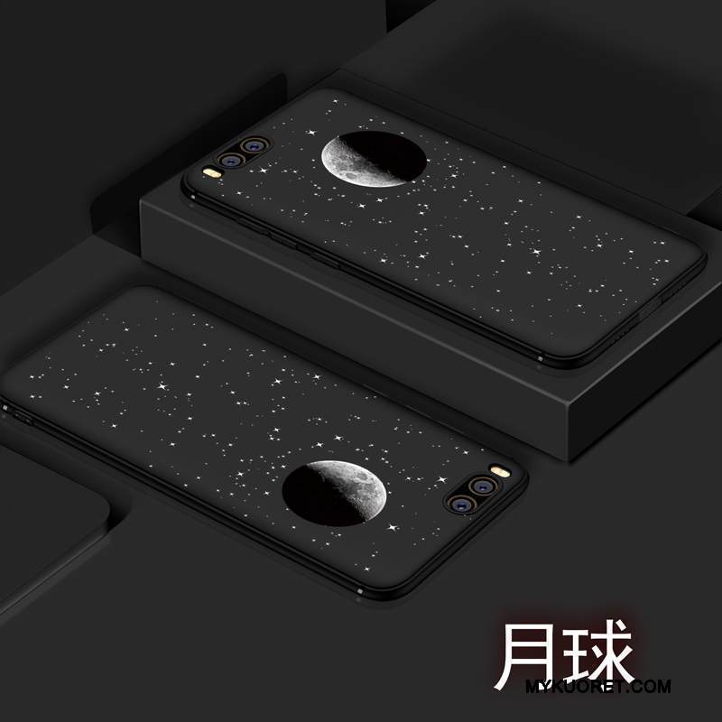 Kuori Mi 6 Laukut Murtumaton Ultra, Kotelo Mi 6 Pehmeä Neste Pesty Suede Musta