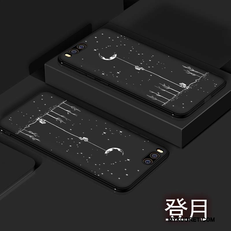 Kuori Mi 6 Laukut Murtumaton Ultra, Kotelo Mi 6 Pehmeä Neste Pesty Suede Musta