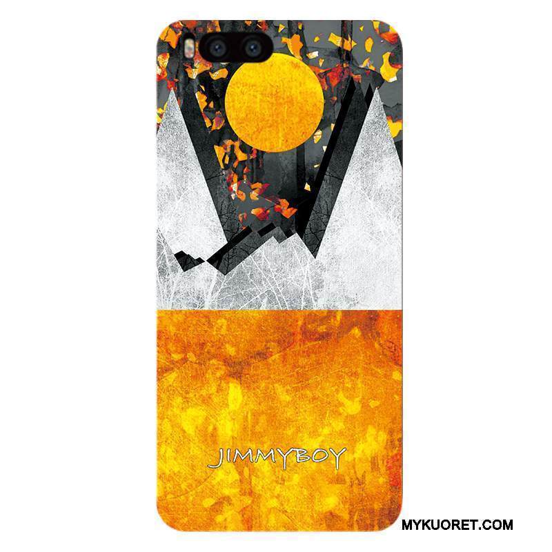 Kuori Mi 6 Laukut Pesty Suede Kova, Kotelo Mi 6 Monivärinen Pieni Puhelimen Kuoret