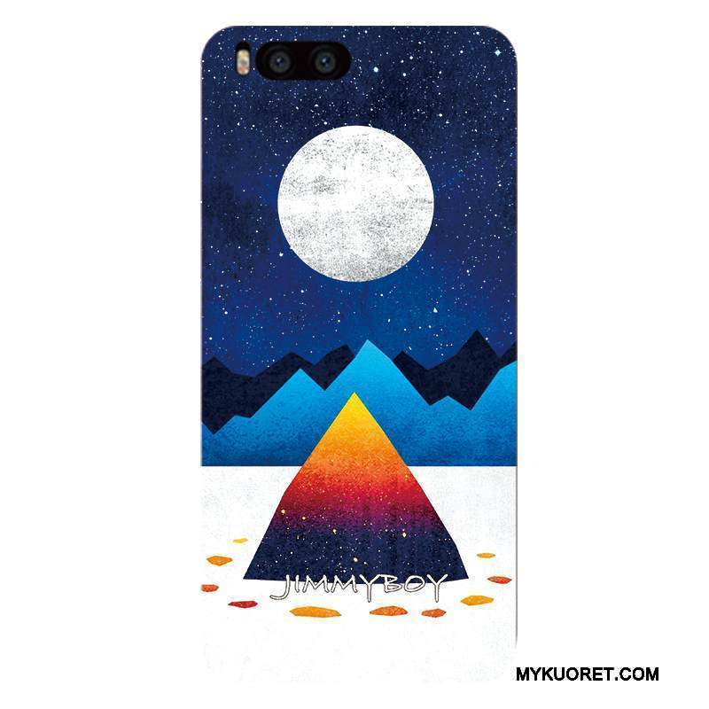 Kuori Mi 6 Laukut Pesty Suede Kova, Kotelo Mi 6 Monivärinen Pieni Puhelimen Kuoret