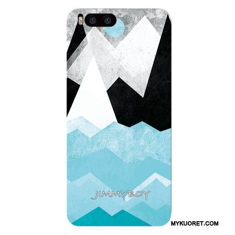 Kuori Mi 6 Laukut Pesty Suede Kova, Kotelo Mi 6 Monivärinen Pieni Puhelimen Kuoret