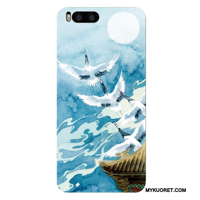 Kuori Mi 6 Laukut Pesty Suede Rakastunut, Kotelo Mi 6 Pehmeä Neste Murtumaton Kova