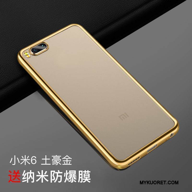 Kuori Mi 6 Laukut Ripustettavat Koristeet Jauhe, Kotelo Mi 6 Pehmeä Neste Läpinäkyvä Murtumaton