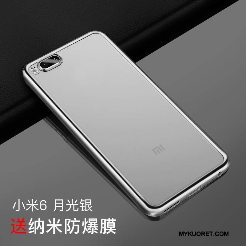 Kuori Mi 6 Laukut Ripustettavat Koristeet Jauhe, Kotelo Mi 6 Pehmeä Neste Läpinäkyvä Murtumaton