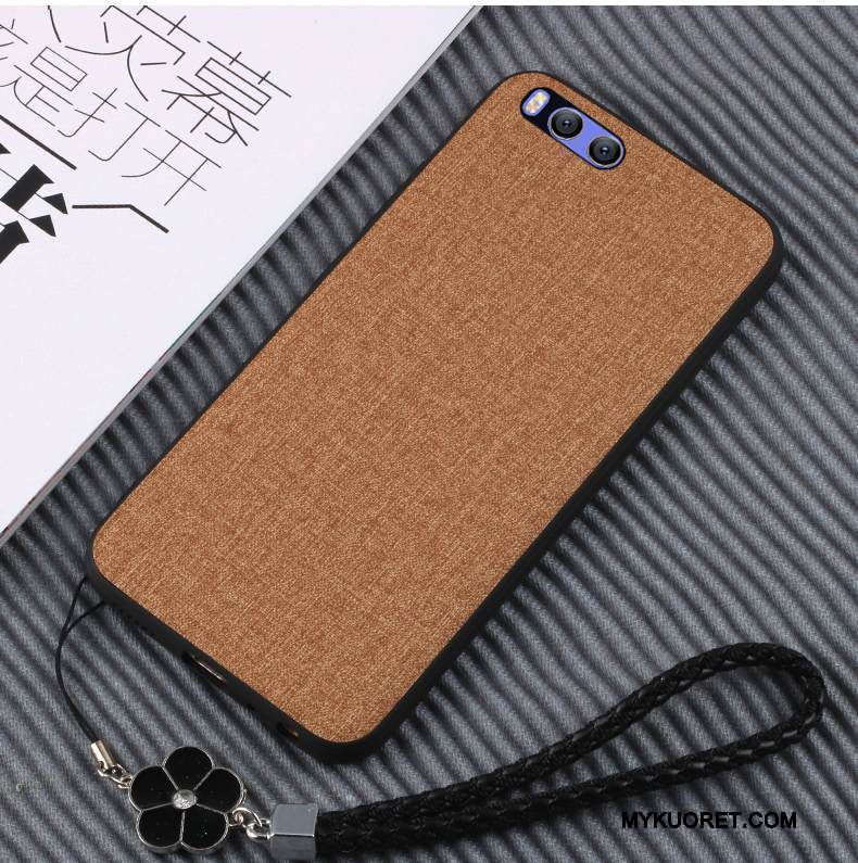 Kuori Mi 6 Laukut Yksinkertainen Puhelimen Kuoret, Kotelo Mi 6 Nahka Punainen Pieni