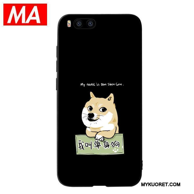 Kuori Mi 6 Luova Hauska Ihana, Kotelo Mi 6 Laukut Puhelimen Kuoret Musta