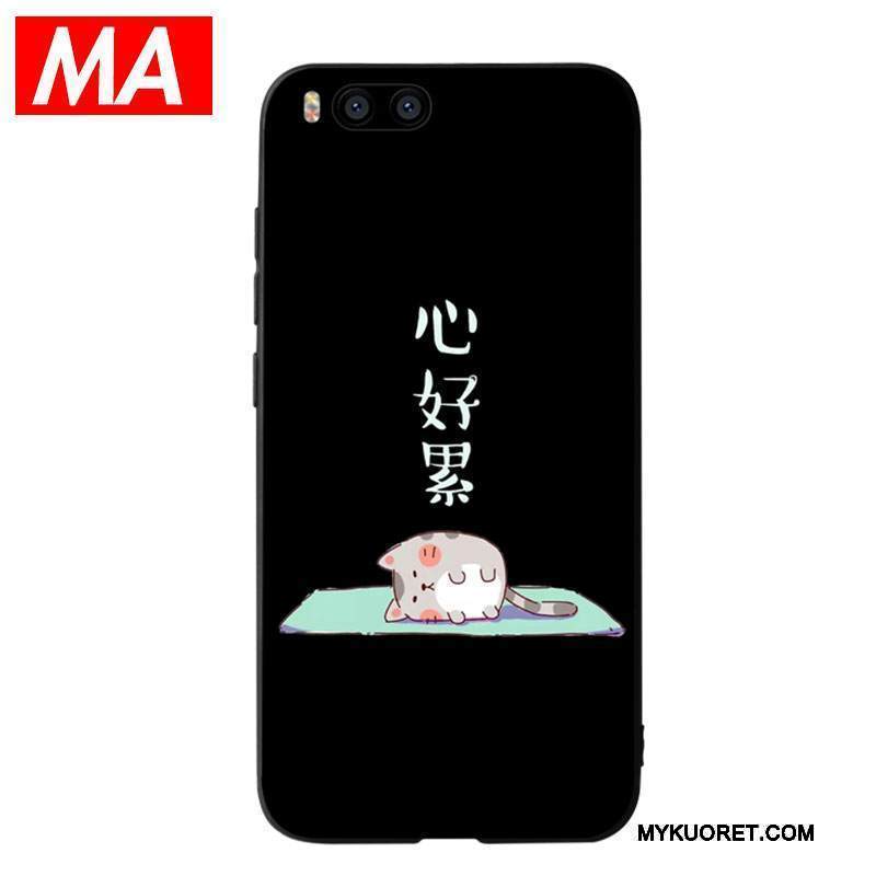 Kuori Mi 6 Luova Hauska Ihana, Kotelo Mi 6 Laukut Puhelimen Kuoret Musta