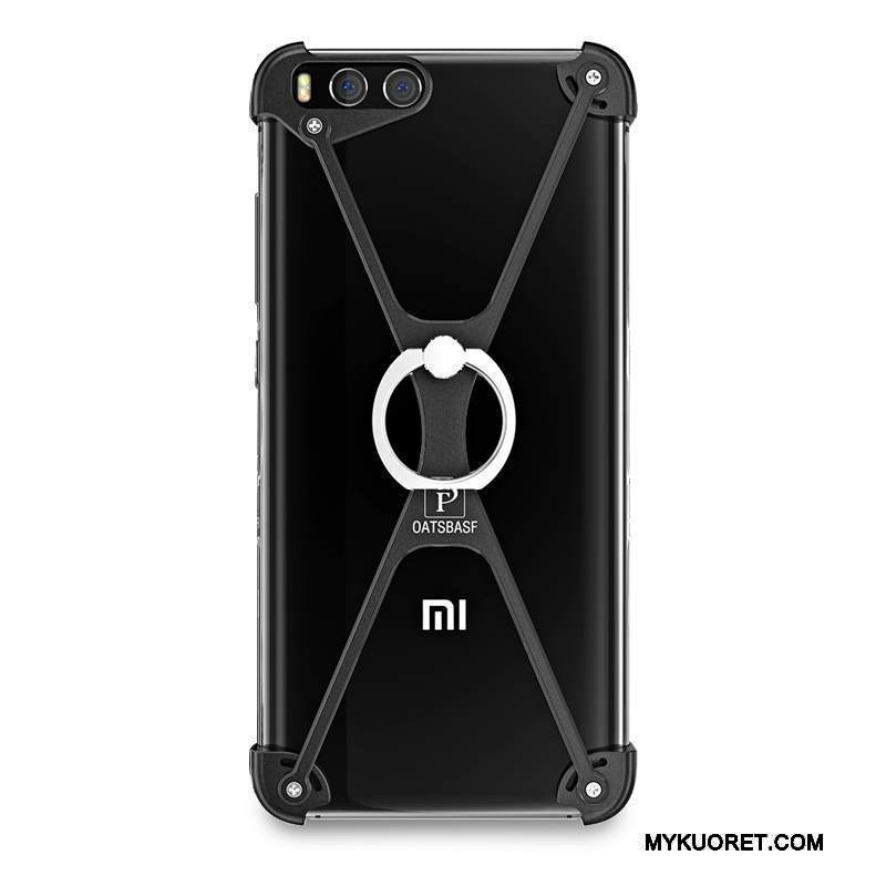 Kuori Mi 6 Luova Kehys Sininen, Kotelo Mi 6 Metalli Puhelimen Kuoret Rengas