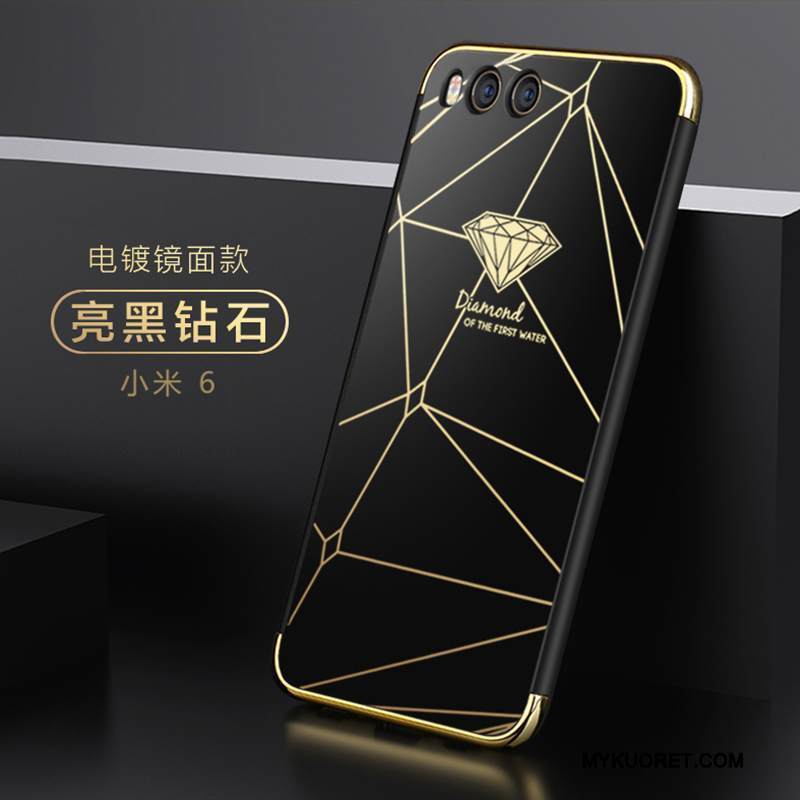 Kuori Mi 6 Luova Murtumaton Persoonallisuus, Kotelo Mi 6 Silikoni Pieni Paljetteja