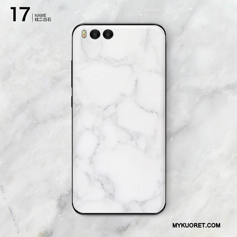 Kuori Mi 6 Luova Takakansi Kalvo, Kotelo Mi 6 Suojaus Väriset Tummansininen