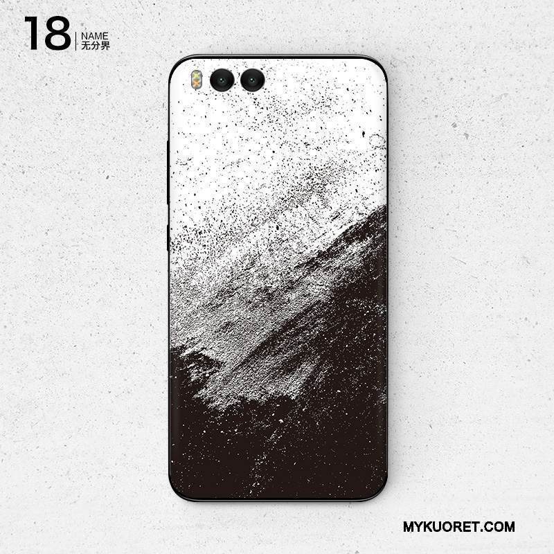 Kuori Mi 6 Luova Takakansi Kalvo, Kotelo Mi 6 Suojaus Väriset Tummansininen