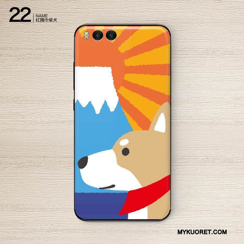 Kuori Mi 6 Luova Takakansi Kalvo, Kotelo Mi 6 Suojaus Väriset Tummansininen