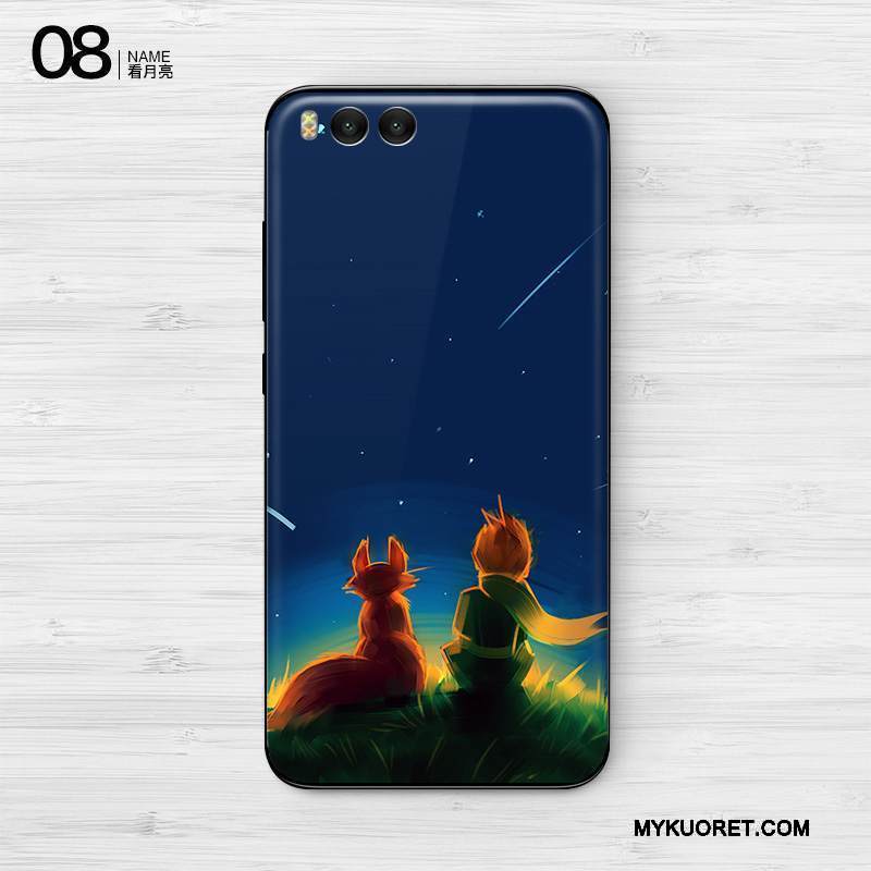 Kuori Mi 6 Luova Takakansi Kalvo, Kotelo Mi 6 Suojaus Väriset Tummansininen