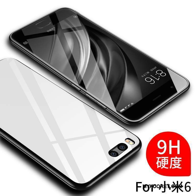 Kuori Mi 6 Luova Trendi Ohut, Kotelo Mi 6 Pehmeä Neste Lasi Puhelimen Kuoret