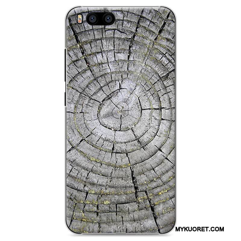 Kuori Mi 6 Maalaus Puhelimen Kuoret Kova, Kotelo Mi 6 Suojaus Valkoinen Läpinäkyvä