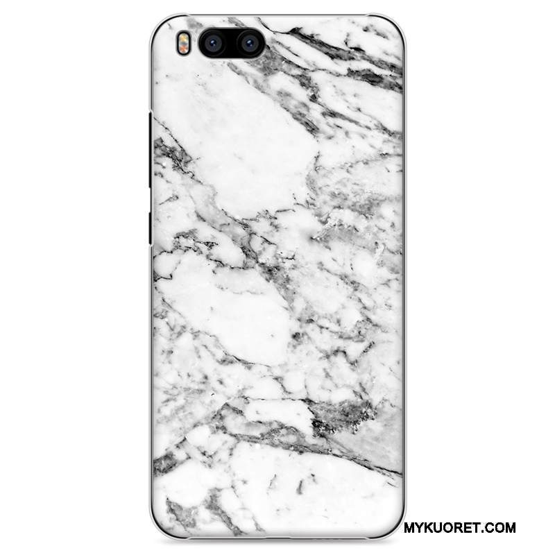 Kuori Mi 6 Maalaus Puhelimen Kuoret Kova, Kotelo Mi 6 Suojaus Valkoinen Läpinäkyvä