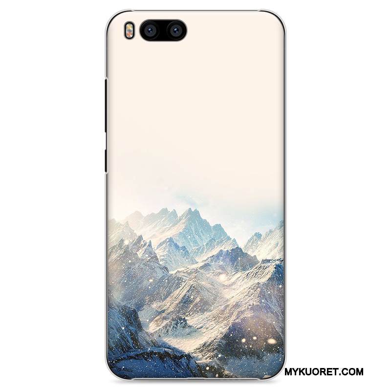 Kuori Mi 6 Maalaus Puhelimen Kuoret Pieni, Kotelo Mi 6 Sarjakuva Kova Musta