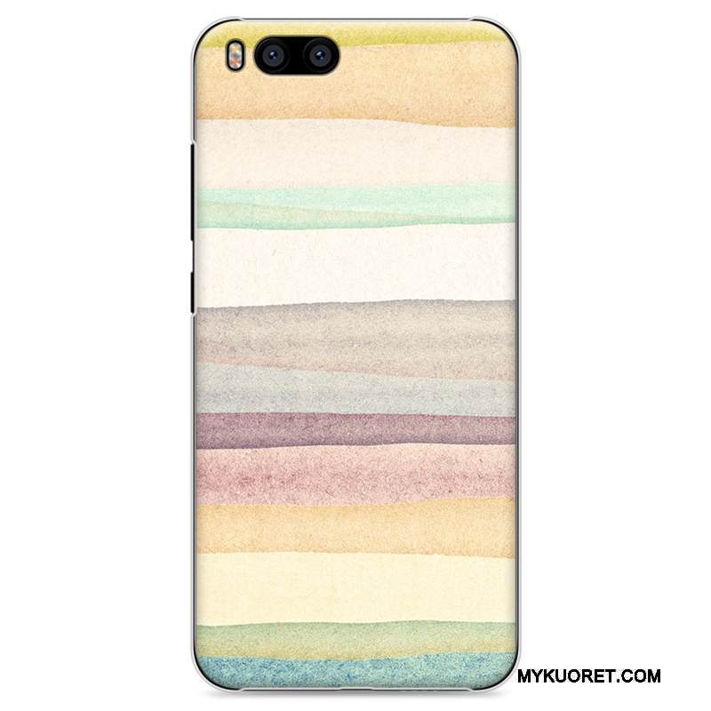 Kuori Mi 6 Maalaus Puhelimen Kuoret Pieni, Kotelo Mi 6 Sarjakuva Kova Musta