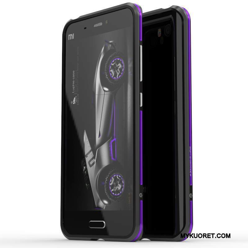 Kuori Mi 6 Metalli Kehys Murtumaton, Kotelo Mi 6 Suojaus Pieni Kulta